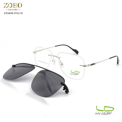 CLIP ON METAL FRAME MEN'S OPTICAL MY COLORS