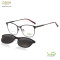 CLIP ON METAL GLASSES FRAME FOR MEN MY COLORS