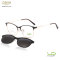 CLIP ON METAL GLASSES FRAME FOR MEN MY COLORS