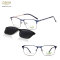 CLIP ON METAL OPTICAL FRAME FOR MEN MY COLORS