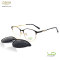 CLIP ON METAL OPTICAL FRAME MEN'S FASHION MY COLORS