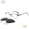CLIP ON METAL OPTICAL FRAME MEN'S FASHION MY COLORS