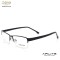 BIG SIZE FOR MAN METAL GLASSES FRAME + ULTEM TEMPLE