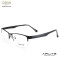 BIG SIZE FOR MAN METAL GLASSES FRAME + ULTEM TEMPLE