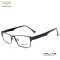 BIG SIZE FOR MAN METAL GLASSES FRAME + TR TEMPLE