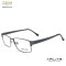 BIG SIZE FOR MAN METAL GLASSES FRAME + TR TEMPLE