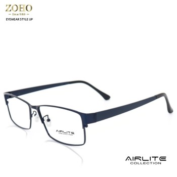 BIG SIZE FOR MAN METAL GLASSES FRAME + TR TEMPLE