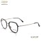 TR COVER METAL FRONT WITH TITANIUM TEMPLE AND ADJUSTABLE NOSE PAD OPTICAL FRAME