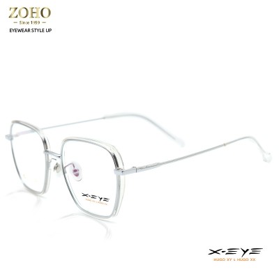 TR COVER METAL FRONT WITH TITANIUM TEMPLE AND ADJUSTABLE NOSE PAD OPTICAL FRAME