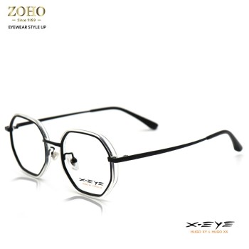 TR COVER METAL FRONT WITH TITANIUM TEMPLE AND ADJUSTABLE NOSE PAD OPTICAL FRAME