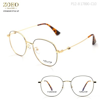 RETRO STYLE METAL MATERIAL OPTICAL FRAME FASHION AND COLORFUL FOR UNISEX