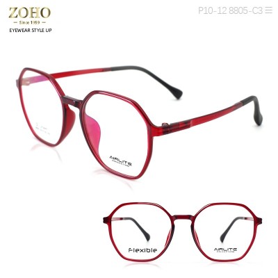 RETRO STYLE PPSU MATERIAL OPTICAL FRAME WITH ADJUSTABLE TEMPLE TIP