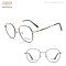 RETRO STYLE METAL OPTICAL FRAME WITH BEAUTIFUL COLOR