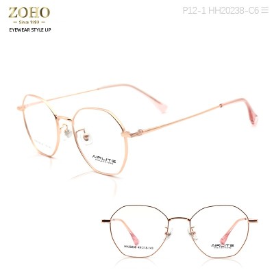 RETRO STYLE METAL OPTICAL FRAME WITH BEAUTIFUL COLOR