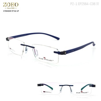 EYEPLAYER RIMLESS FRAME TR TEMPLE OPTICAL FRAME FOR MAN