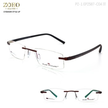 EYEPLAYER RIMLESS FRAME TR TEMPLE OPTICAL FRAME FOR MAN