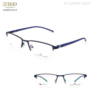 EYEPLAYER  HALFRIM FRAME TR TEMPLE OPTICAL FRAME FOR MAN