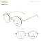 RETRO STYLE METAL MATERIAL OPTICAL FRAME FASHION AND COLORFUL