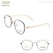 RETRO STYLE METAL MATERIAL OPTICAL FRAME FASHION AND COLORFUL