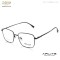 RETRO STYLE OPTICAL FRAME WITH TITANIUM TEMPLES