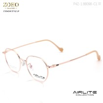 RETRO STYLE OPTICAL FRAME WITH TITANIUM TEMPLES