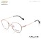 RETRO STYLE OPTICAL FRAME WITH TITANIUM TEMPLES