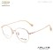 RETRO STYLE OPTICAL FRAME WITH TITANIUM TEMPLES