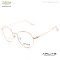 RETRO STYLE OPTICAL FRAME WITH TITANIUM TEMPLES