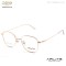 RETRO STYLE OPTICAL FRAME WITH TITANIUM TEMPLES