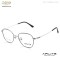 RETRO STYLE OPTICAL FRAME WITH TITANIUM TEMPLES