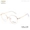 RETRO STYLE OPTICAL FRAME WITH TITANIUM TEMPLES