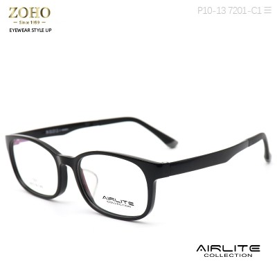 ULTEM MATERIAL OPTICAL FRAME WITH SPECIAL DOUBLE COLOR TEMPLE