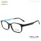 ULTEM MATERIAL OPTICAL FRAME WITH SPECIAL DOUBLE COLOR TEMPLE