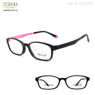 ULTEM MATERIAL OPTICAL FRAME WITH SPECIAL DOUBLE COLOR TEMPLE
