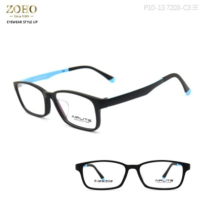ULTEM MATERIAL OPTICAL FRAME WITH SPECIAL DOUBLE COLOR TEMPLE
