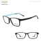 ULTEM MATERIAL OPTICAL FRAME WITH SPECIAL DOUBLE COLOR TEMPLE