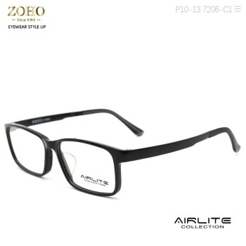 ULTEM MATERIAL OPTICAL FRAME WITH SPECIAL DOUBLE COLOR TEMPLE