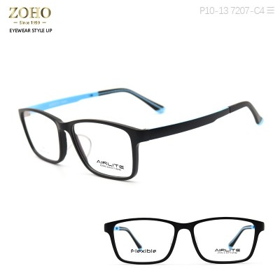 ULTEM MATERIAL OPTICAL FRAME WITH SPECIAL DOUBLE COLOR TEMPLE