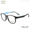 ULTEM MATERIAL OPTICAL FRAME WITH SPECIAL DOUBLE COLOR TEMPLE