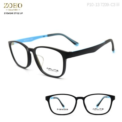 ULTEM MATERIAL OPTICAL FRAME WITH SPECIAL DOUBLE COLOR TEMPLE