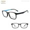 ULTEM MATERIAL OPTICAL FRAME WITH SPECIAL DOUBLE COLOR TEMPLE