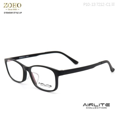 ULTEM MATERIAL OPTICAL FRAME WITH SPECIAL DOUBLE COLOR TEMPLE