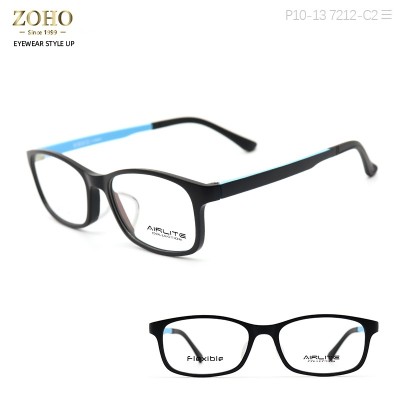 ULTEM MATERIAL OPTICAL FRAME WITH SPECIAL DOUBLE COLOR TEMPLE