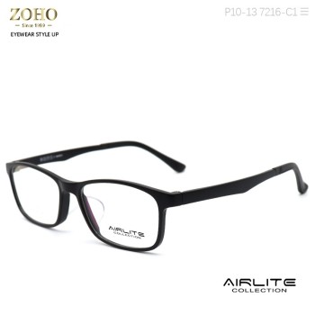 ULTEM MATERIAL OPTICAL FRAME WITH SPECIAL DOUBLE COLOR TEMPLE