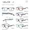 ULTEM MATERIAL OPTICAL FRAME WITH SPECIAL DOUBLE COLOR TEMPLE