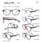 ULTEM MATERIAL OPTICAL FRAME WITH SPECIAL DOUBLE COLOR TEMPLE