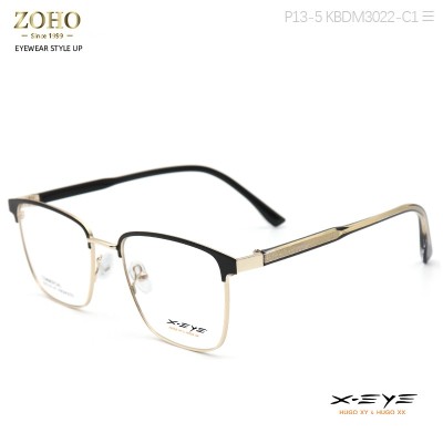 METAL MATERIAL OPTICAL FRAME WITH SPECIAL TEMPLE XEYE BRAND