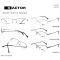 TITANIUM MATERIAL OPTICAL FRAME ,SIMPLE AND ELEGANT