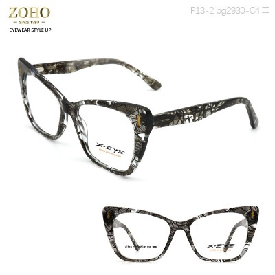 ACETATE MATERIAL OPTICAL FRAME FOR LADY FASHION AND BEAUTIFUL