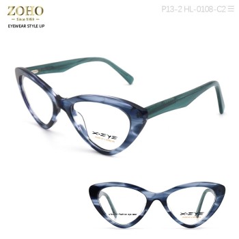 ACETATE MATERIAL OPTICAL FRAME WHOLESALE LADY FASHION AND BEAUTIFUL